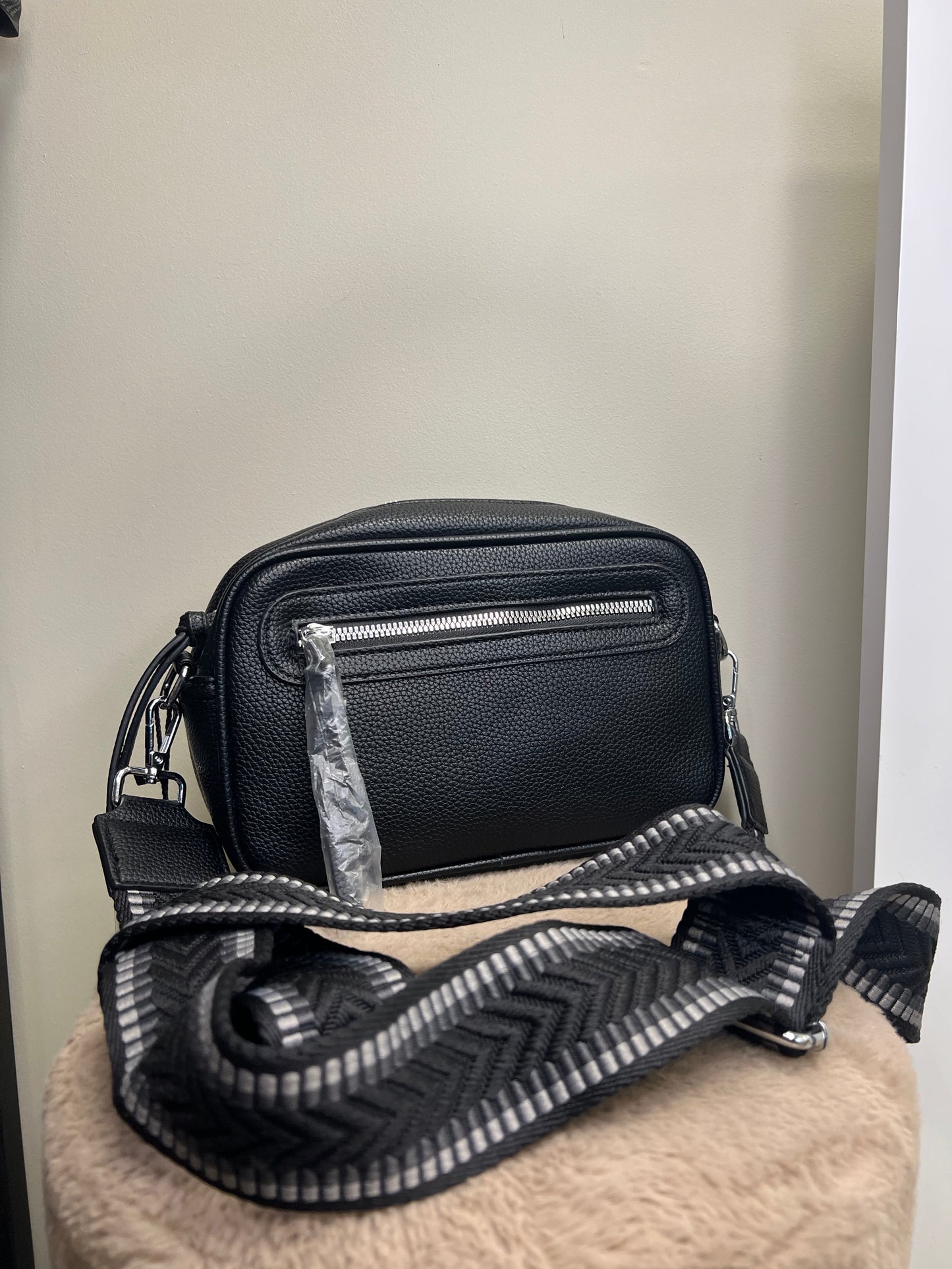 sac bandoulière noir